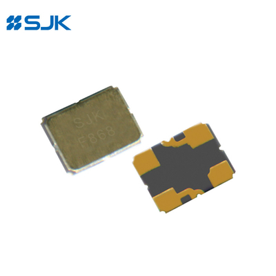 주문 고 주파수 SMD 2520 SAW 필터 1568MHz 대폭 저손실 톱 구성 요소 온라인 제조