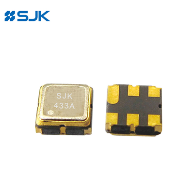주문 SMD DCC6 SAW 공명기 3.8 X 3.8mm SMT 기술 온라인 제조