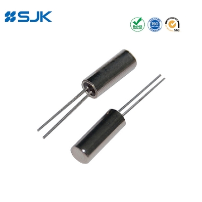 주문 3 X 8mm Through Hole Crystal Resonator 32.768KHz 12.5pF ±20ppm -20~+70°C 온라인 제조