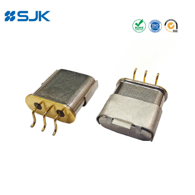 주문 SMD 타입 3 핀 49TMJ 크리스탈 필터 10.7MHz 채널 간격 12.5KHz 3dB ±3.75KHz 대역폭 온라인 제조