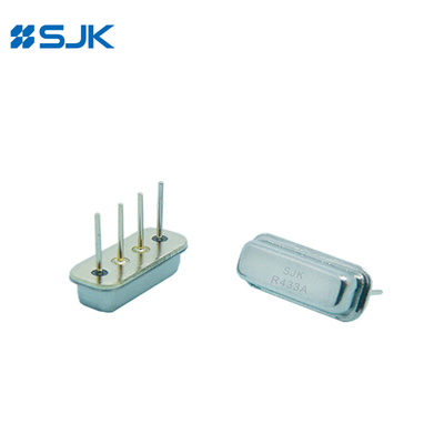 100 Ω F-11 DIP 사그 rezonator 2.0 MHz-50 MHz 범위 4 핀