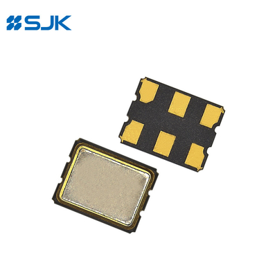 SMD 3225 LVPECL 차차 오시레이터 지원 10~250MHz ±50ppm