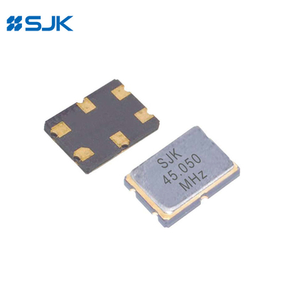 MCF 3극 단일 결정 필터 7050 45MHz ± 15KHz 미니 / 3dB -20 ~ + 70 °C