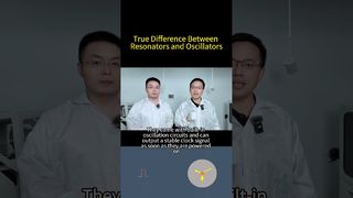 공진기와 발진기의 진정한 차이점